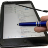 Red LED Pen Light with Tablet Stylus - Image 4