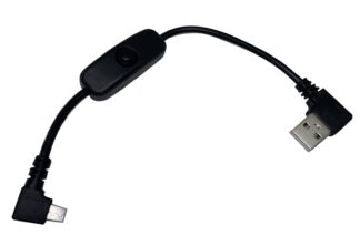 Stratux Elbow Power Cable
